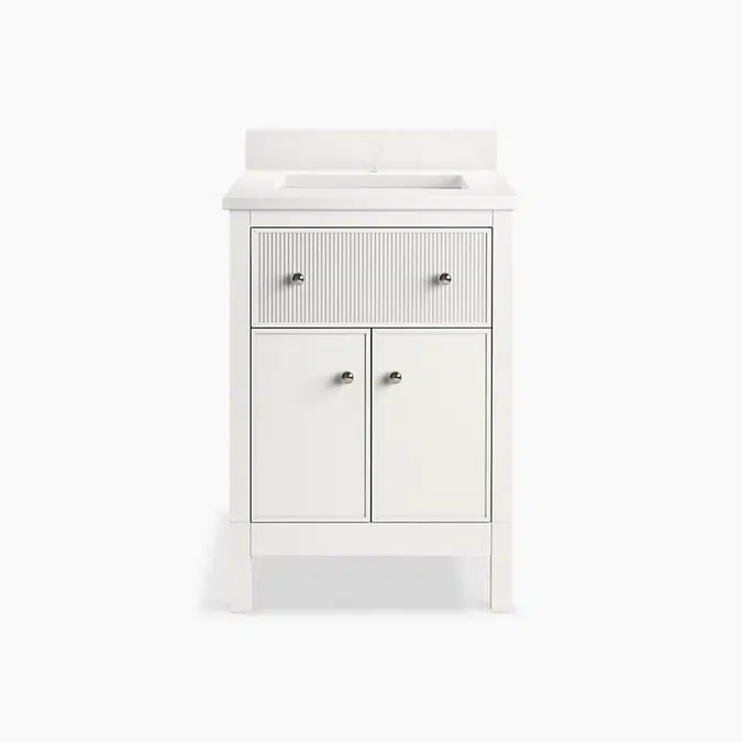 Malin™ by Studio McGee 24" bathroom vanity cabinet with sink and quartz top