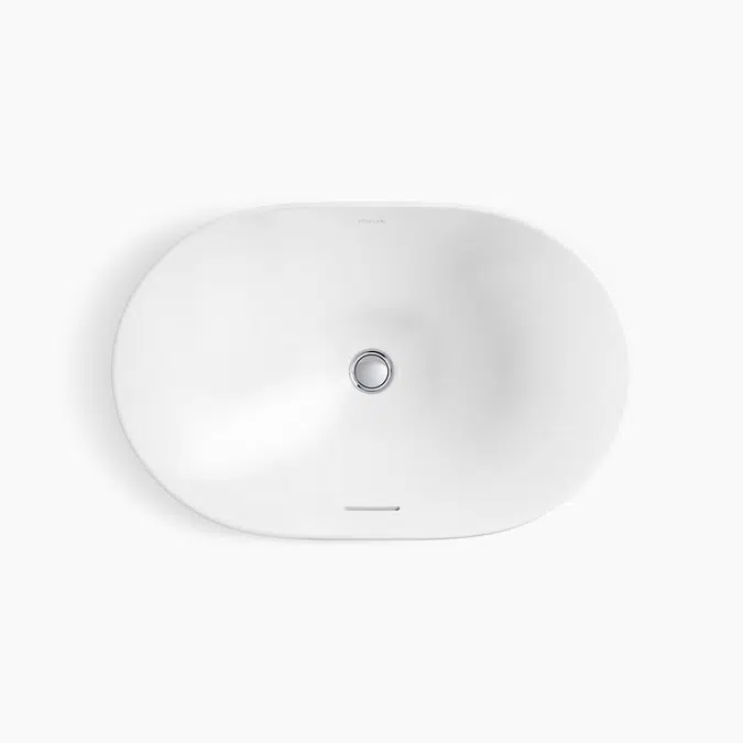 Chalice 22-3/4" oval vessel bathroom sink