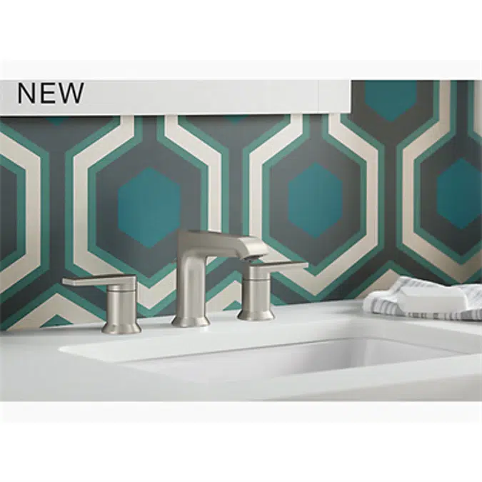 K-97093-4 Hint® Widespread bathroom sink faucet