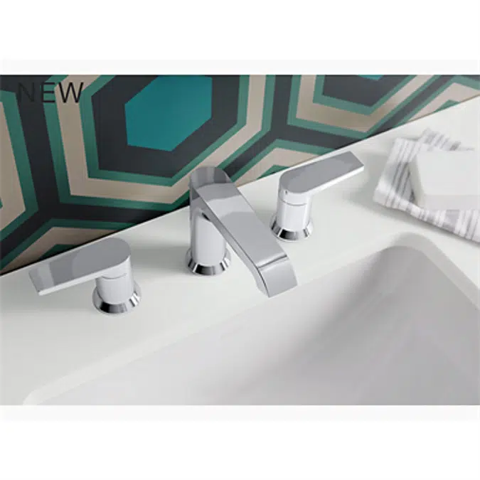 K-97093-4 Hint® Widespread bathroom sink faucet