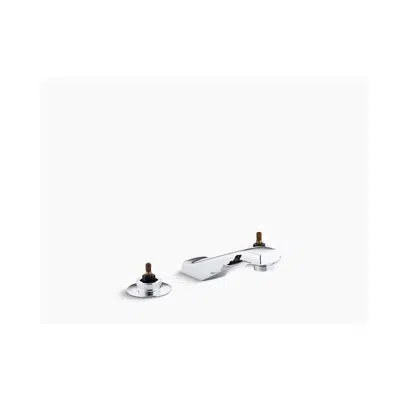 Image for K-7443-KN Triton® 0.5 gpm widespread commercial bathroom sink base faucet, requires handles, drain not included