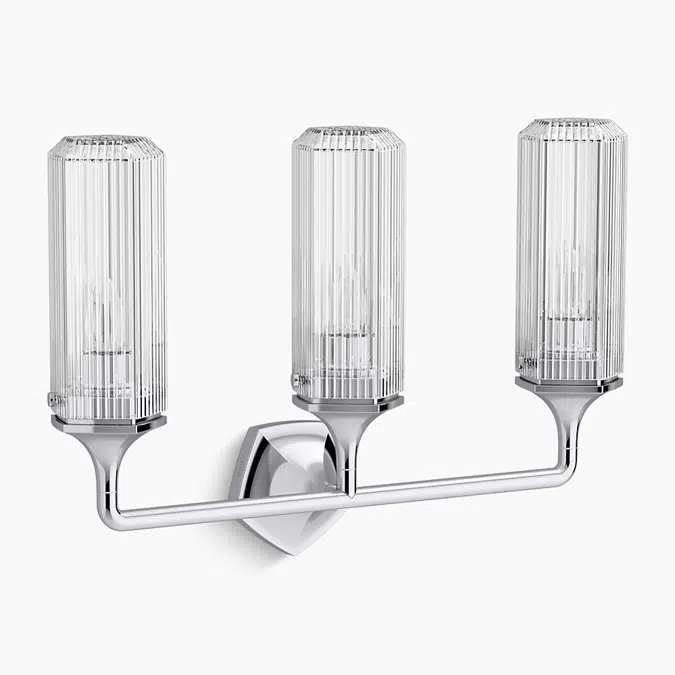 Occasion™ 24" three-light sconce