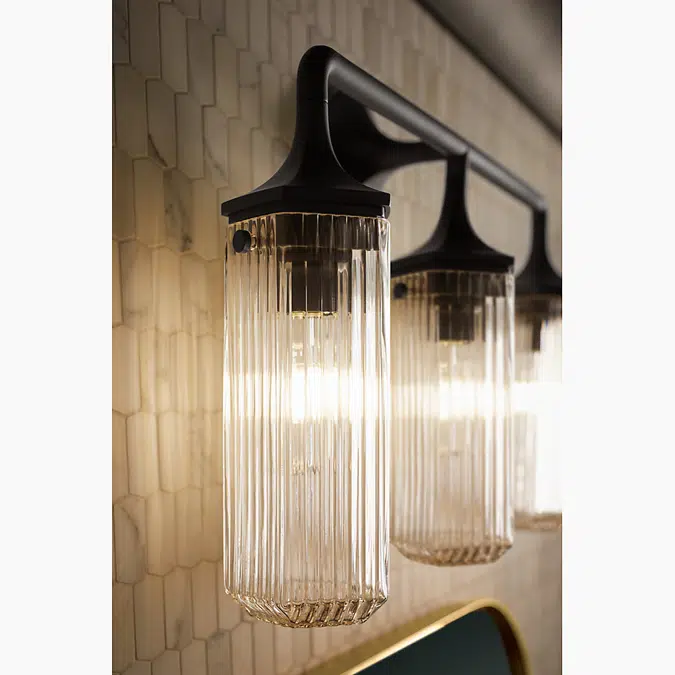 Occasion™ 24" three-light sconce