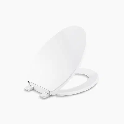 Image for Layne® Quiet-Close™ elongated toilet seat with antimicrobial agent