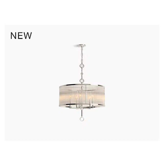 K-27748-CH05 Terret™ 29" Five-light chandelier