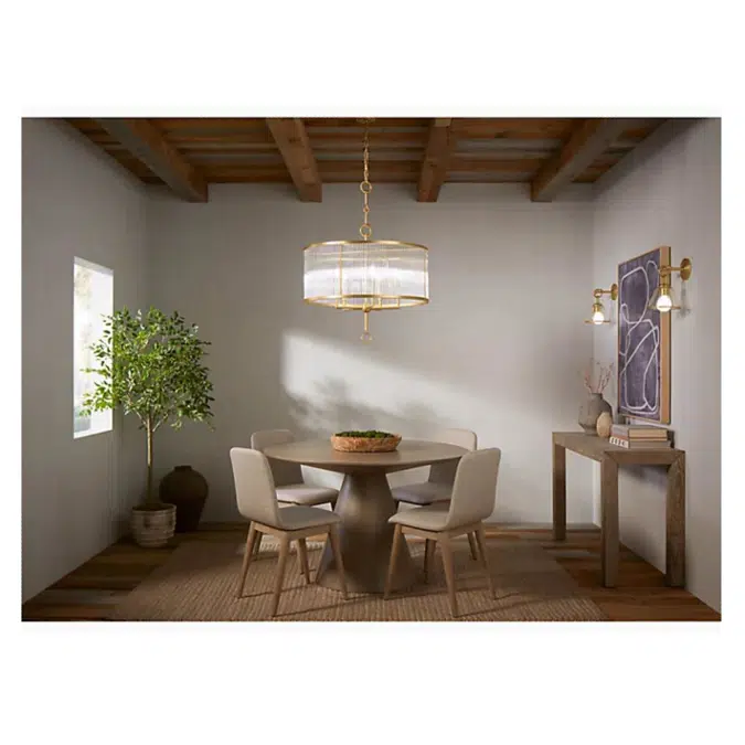 K-27748-CH05 Terret™ 29" Five-light chandelier