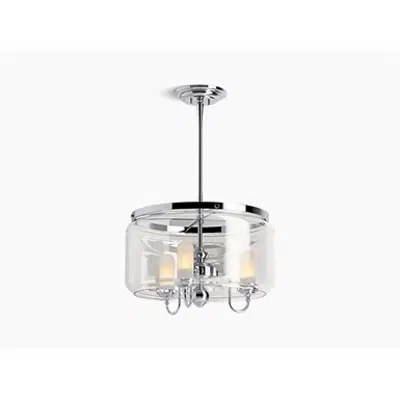 K-22656-CH03 Artifacts® Three-light chandelier için görüntü