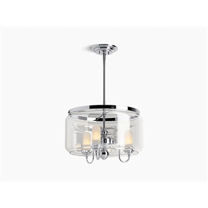 K-22656-CH03 Artifacts® Three-light chandelier