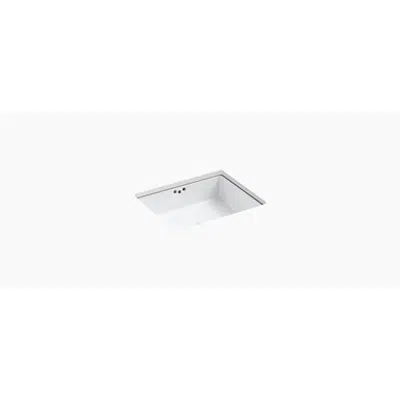 画像 K-2330 Kathryn® 19-3/4" x 15-5/8" x 6-1/4" Undermount bathroom sink