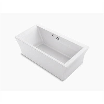 Image for Stargaze® 60" x 34" freestanding bath with Bask® heated surface and fluted shroud