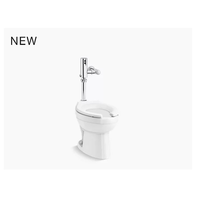 Objetos BIM ¡Descarga gratis! Ultra Commercial toilet with Mach® Tripoint