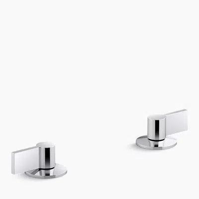 Image for Components® Deck-mount bath faucet handles with Lever design