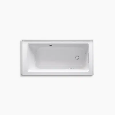 รูปภาพสำหรับ Archer® 60" x 30" alcove whirlpool bath with Bask® heated surface, right drain