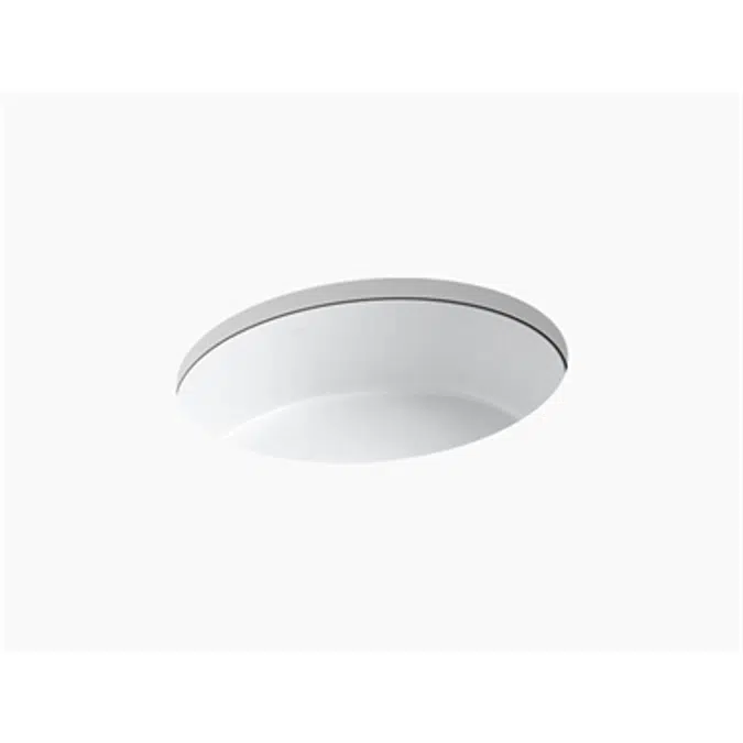 K-2881 Verticyl® Oval Undermount bathroom sink