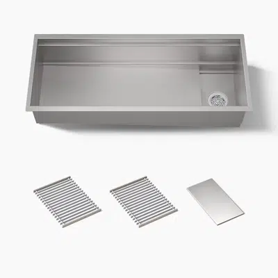Image for Synthos™ 45-3/4" undermount single-bowl kitchen sink