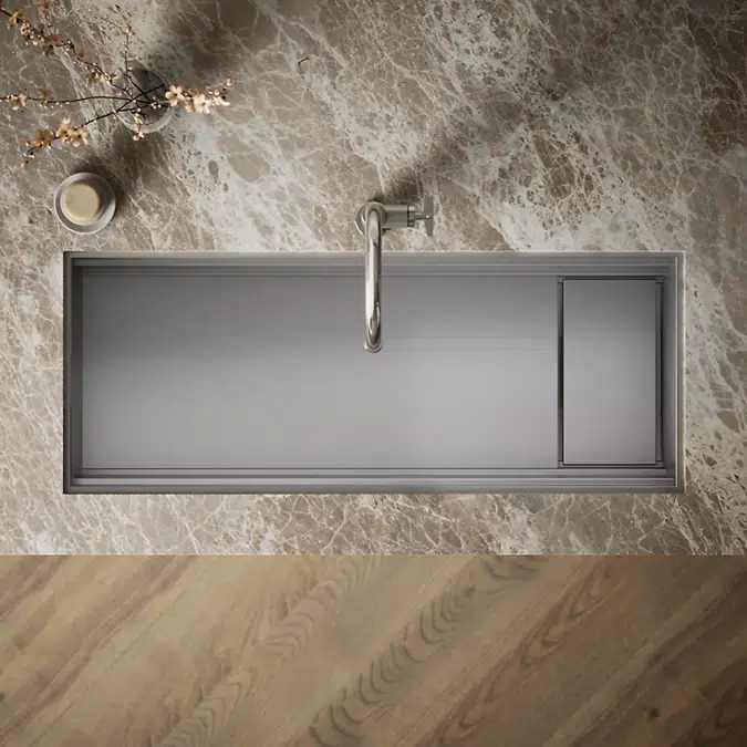 Synthos™ 45-3/4" undermount single-bowl kitchen sink