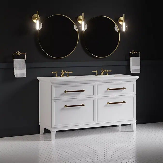 Artifacts™ 60" bathroom vanity cabinet