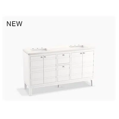 画像 K-33527-ASB Helst™ 60" bathroom vanity set