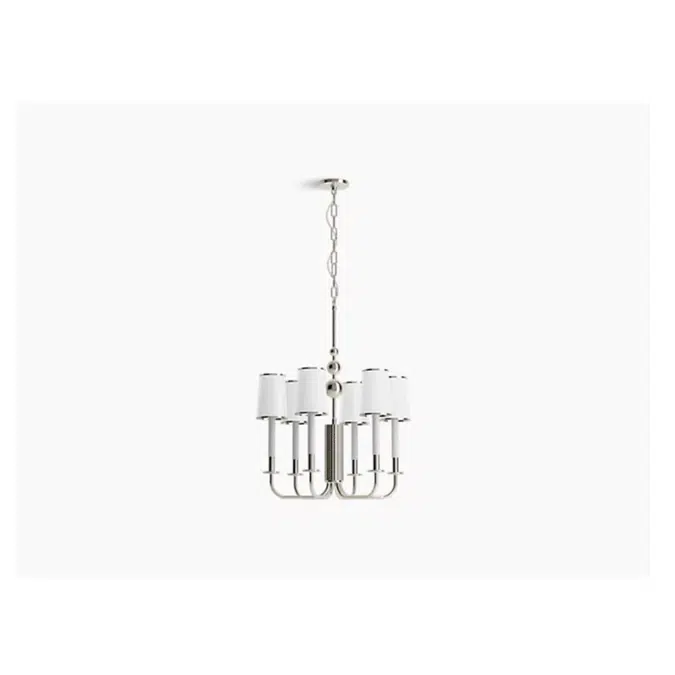 Tresdoux™ Six-light chandelier