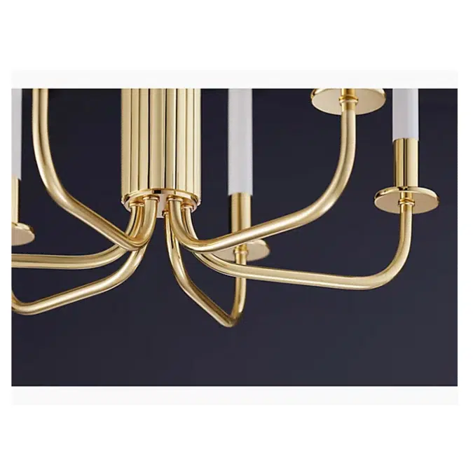 Tresdoux™ Six-light chandelier