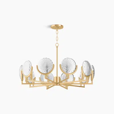 Arendela® Ten-light chandelier图像