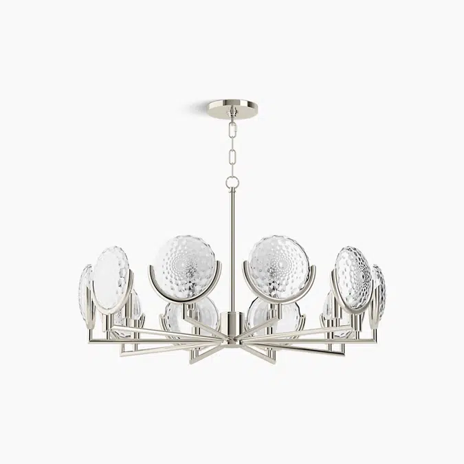 Arendela® Ten-light chandelier