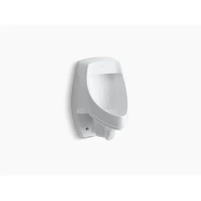 K-5016-ERSS Dexter™ siphon-jet wall-mount 0.5 or 1.0 gpf urinal with rear spud, antimicrobial için görüntü