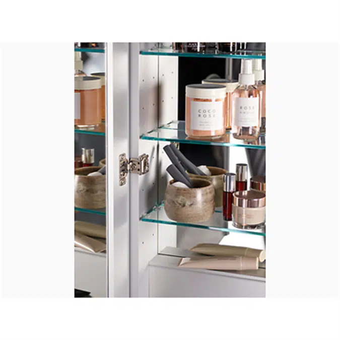 K-99009-TLC Verdera® Lighted medicine cabinet, 34" W x 30" H