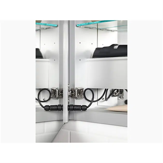 K-99009-TLC Verdera® Lighted medicine cabinet, 34" W x 30" H
