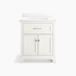 charlemont™ 30" bathroom vanity cabinet with sink and quartz top
