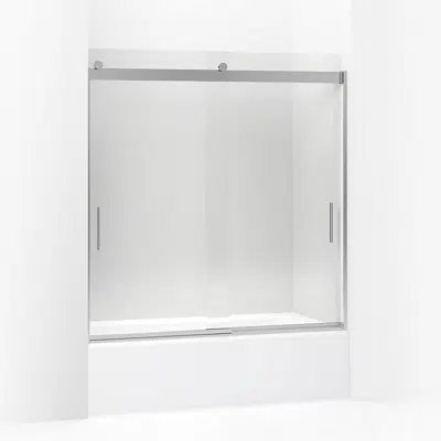 Image for Levity® 59-3/4" with 1/4" glass thickness bath door with handle