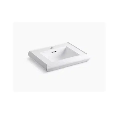 Image for K-2239-1 Memoirs® pedestal/console table bathroom sink basin with single faucet-hole drilling