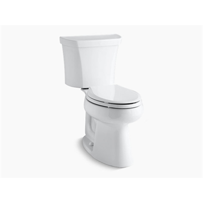 Image for K-5298-TR Highline® Comfort Height® Two-piece elongated 1.0 gpf chair height toilet with right-hand trip lever and tank cover locks