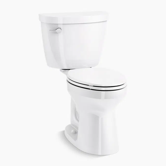 Cimarron® ContinuousClean ST two-piece elongated toilet, 1.28 gpf