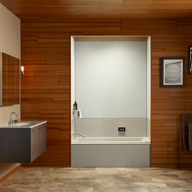 Underscore® 60" x 30" drop-in Heated BubbleMassage™ air bath