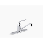 k-15171 coralais(r) single-control kitchen sink faucet, 8-1/2" swing spout