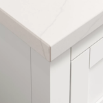 hadron™ 60" bathroom vanity cabinet with sinks and quartz top