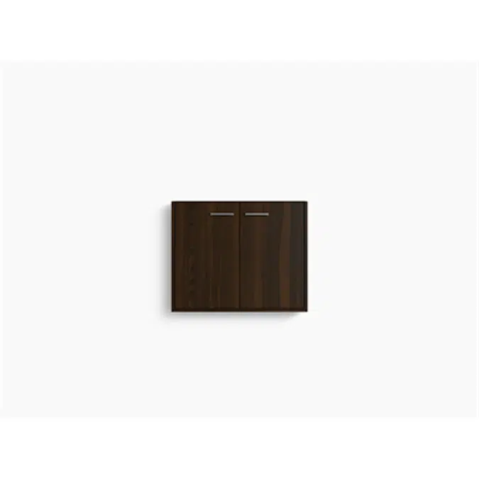 K-99539 Jute® 24" wall-hung bathroom vanity cabinet with 2 doors