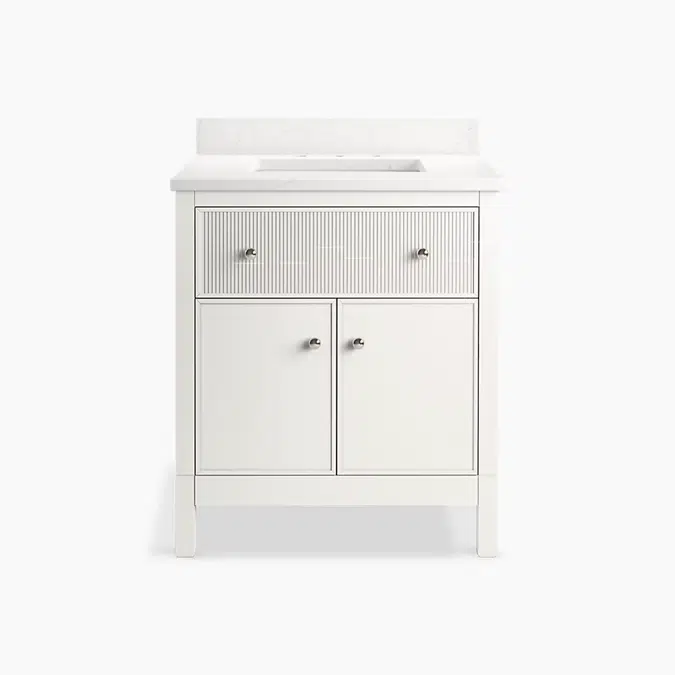 Malin™ by Studio McGee 30" bathroom vanity cabinet with sink and quartz top