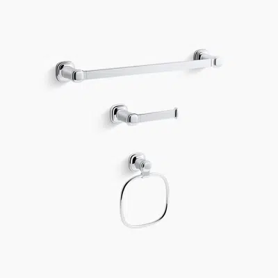 Image for Numista® Three-piece bathroom accessory set