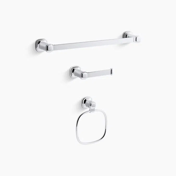 BIM object Bathroom Accessories Numista® Threepiece bathroom