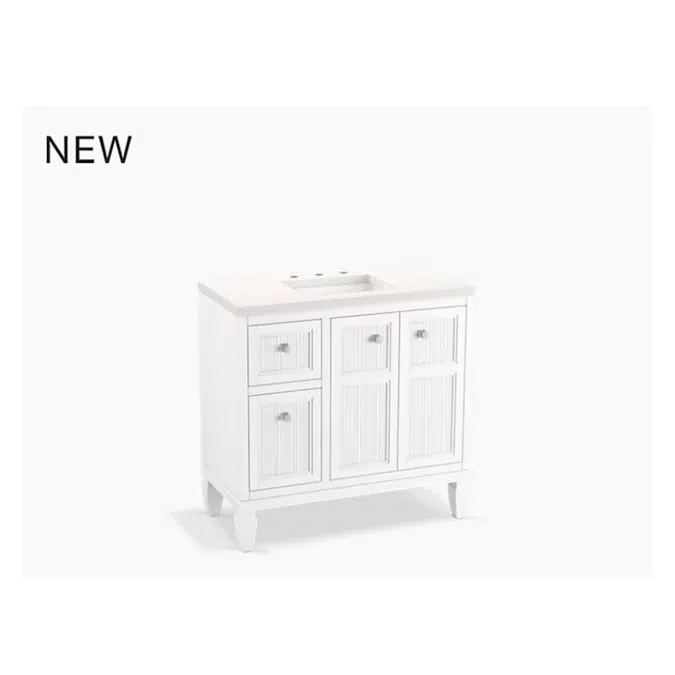 K-33537-ASB Hearthaven™ 36" bathroom vanity set