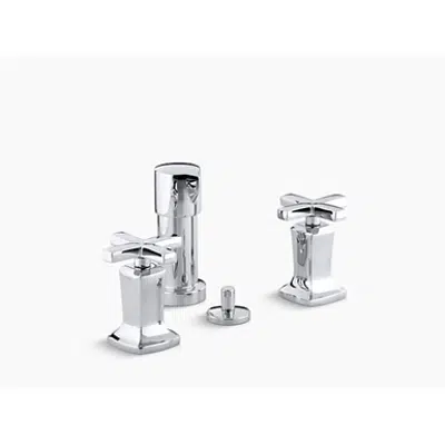 Image pour K-16238-3 Margaux® Vertical spray bidet faucet with cross handles