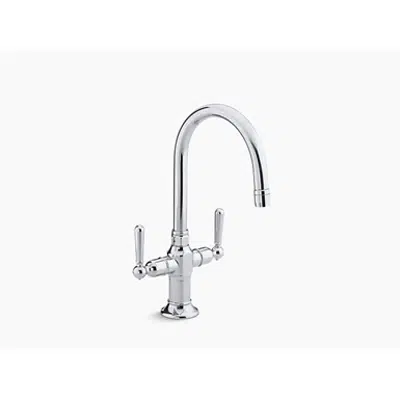 Image for K-7342-4 HiRise™ single-hole bar sink faucet with lever handles