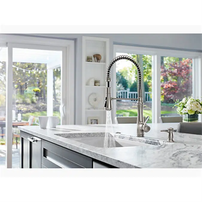 K-29106 Bellera® Single-handle semi-professional kitchen sink faucet