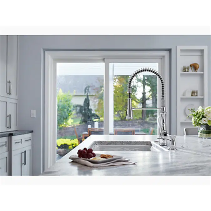 K-29106 Bellera® Single-handle semi-professional kitchen sink faucet