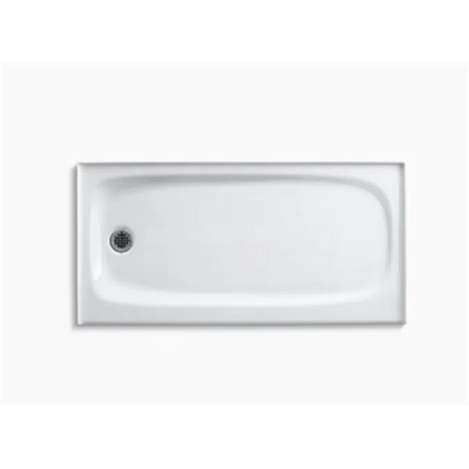 K-9053 Salient® 60" x 30" single threshold left-hand drain shower base