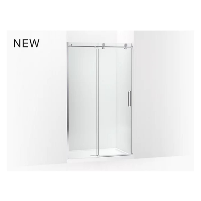 BIM objects Free download! K7076258L Cursiva™ Sliding shower door