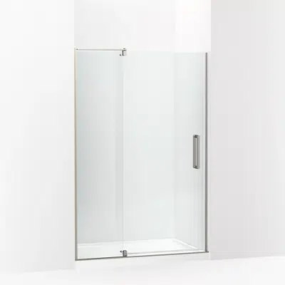 imazhi i Echelon® 70" H pivot shower door with 5/16"-thick glass