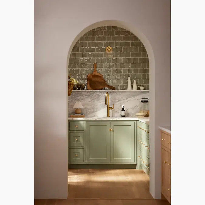 Edalyn™ by Studio McGee Pull-down kitchen sink faucet with three-function sprayhead